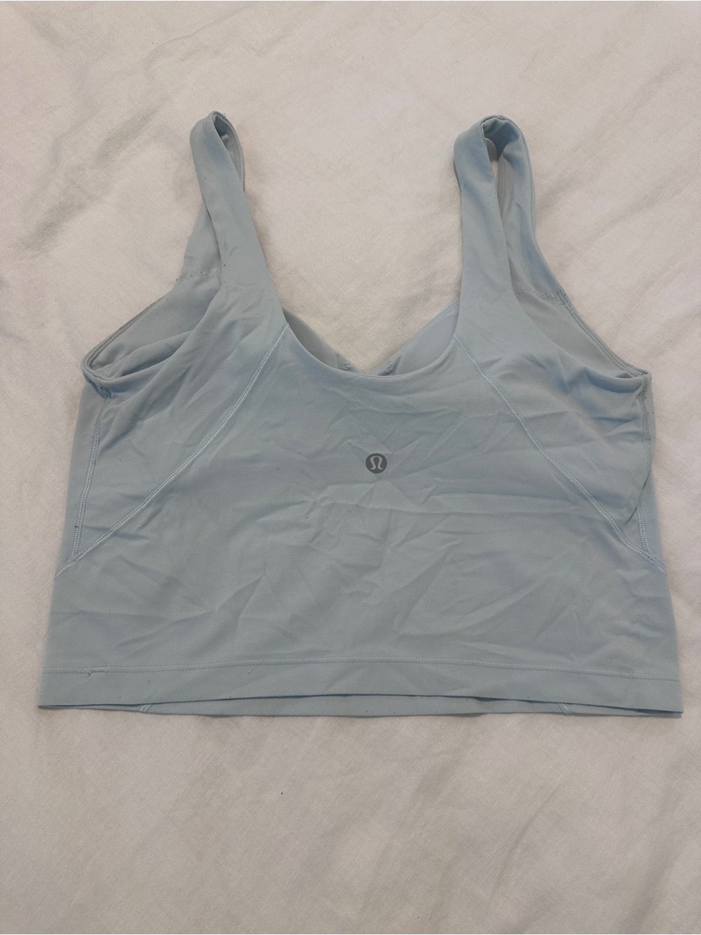 Lululemon Light Blue Align Cropped Tank